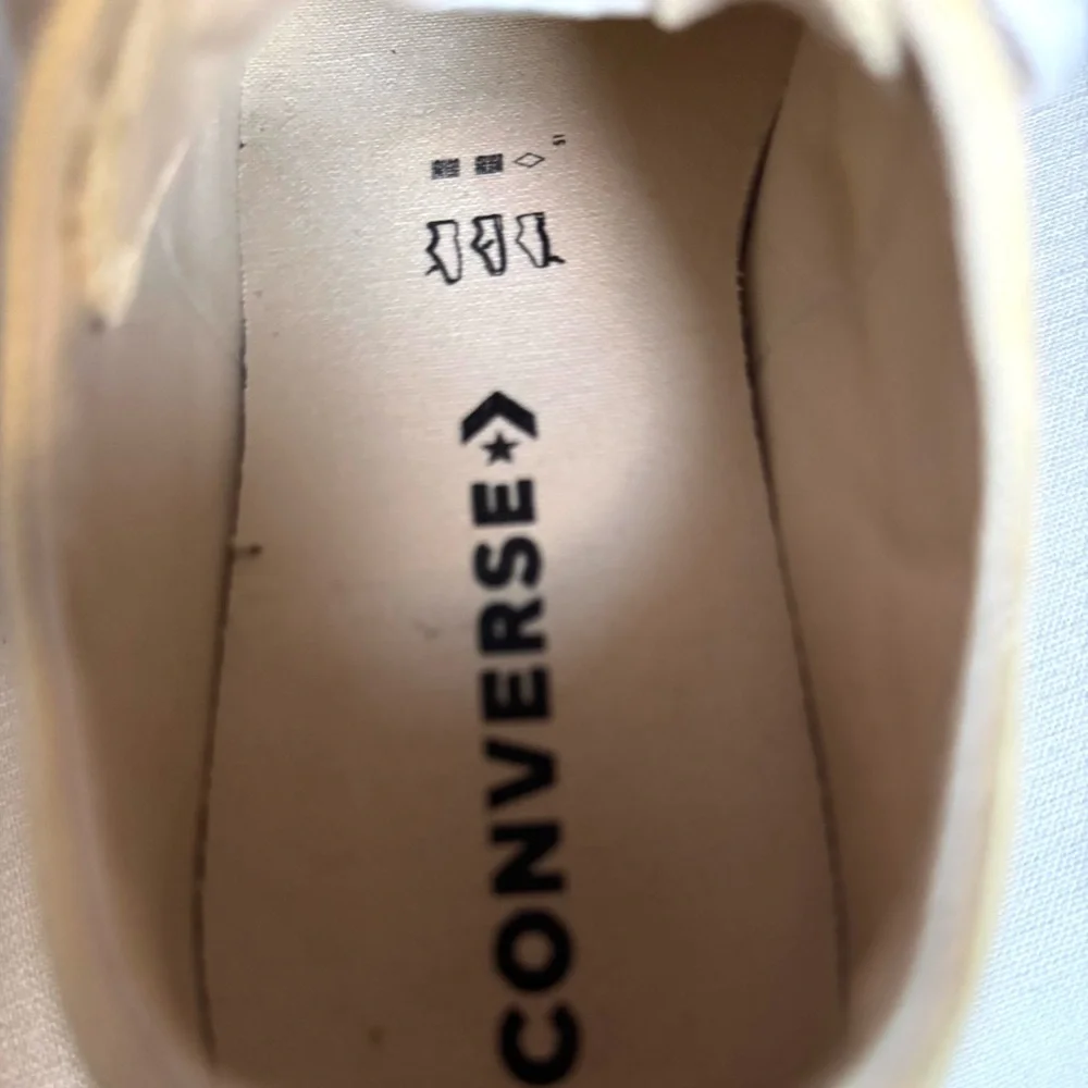 Converse Chuck Taylor Hard to Find All Star Espadrille Sneakers Yellow Size 9.5 - Picture 15 of 16